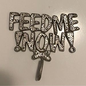 Dog or small critter pet scoop holder